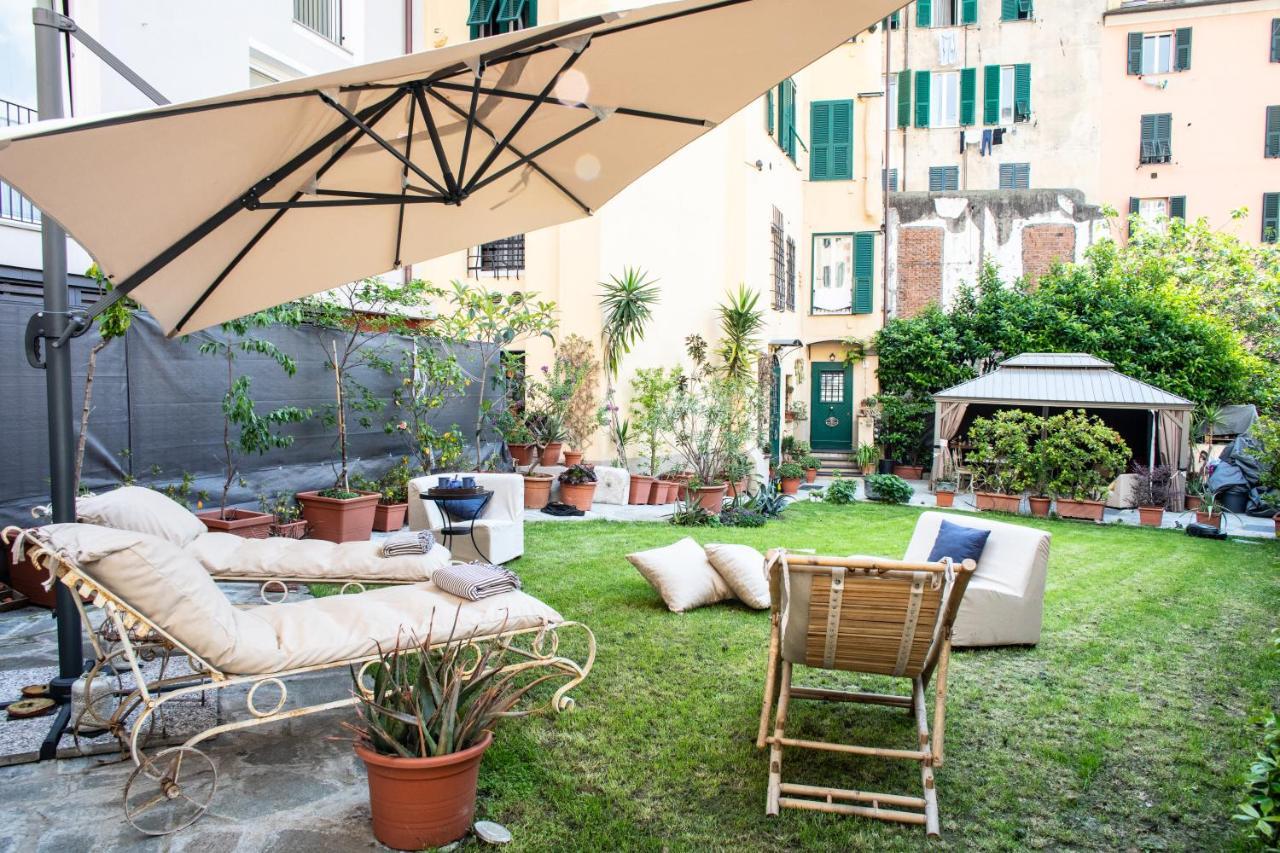 Giardino In Centro Storico -Appartamento Con Giardino, Genova Centro Storico, Acquario Екстериор снимка